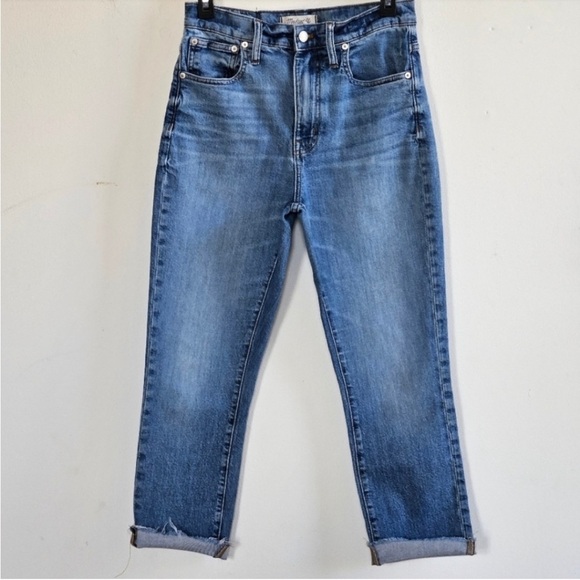 Madewell The High-Rise Slim BoyJean Women's Size 26 - Picture 1 of 5